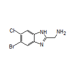 (5-Bromo-6-chloro-1H-benzo[d]imidazol-2-yl)methanamine