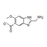 (6-Methoxy-5-nitro-1H-benzo[d]imidazol-2-yl)methanamine