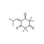 2,2,4,4-Tetramethyl-6-(2-methylpropylidene)cyclohexane-1,3,5-trione