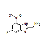 (5-Fluoro-7-nitro-1H-benzo[d]imidazol-2-yl)methanamine