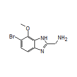 (6-Bromo-7-methoxy-1H-benzo[d]imidazol-2-yl)methanamine
