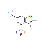2,3-Dimethyl-4,6-bis(trifluoromethyl)-1H-indole