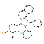 3-(4-Bromo-2-chloro-3-fluorophenyl)-1,2-diphenyl-3H-benzo[e]indole