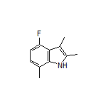 4-Fluoro-2,3,7-trimethyl-1H-indole
