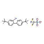 3,7-Di-tert-butyldibenzo[b,d]iodol-5-ium Trifluoromethanesulfonate