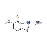 (7-Chloro-6-methoxy-1H-benzo[d]imidazol-2-yl)methanamine
