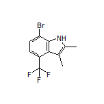 7-Bromo-2,3-dimethyl-4-(trifluoromethyl)-1H-indole