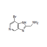 (7-Bromo-1H-imidazo[4,5-c]pyridin-2-yl)methanamine