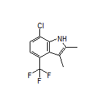 7-Chloro-2,3-dimethyl-4-(trifluoromethyl)-1H-indole