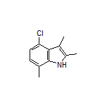 4-Chloro-2,3,7-trimethyl-1H-indole