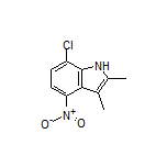 7-Chloro-2,3-dimethyl-4-nitro-1H-indole