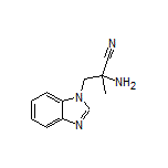 2-Amino-3-(1H-benzo[d]imidazol-1-yl)-2-methylpropanenitrile