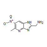 (5-Methyl-6-nitro-1H-imidazo[4,5-b]pyridin-2-yl)methanamine