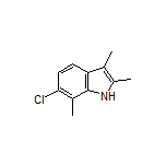 6-Chloro-2,3,7-trimethyl-1H-indole