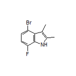 4-Bromo-7-fluoro-2,3-dimethyl-1H-indole