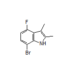 7-Bromo-4-fluoro-2,3-dimethyl-1H-indole