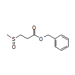 Benzyl 3-(Methylsulfinyl)propanoate