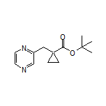 tert-Butyl 1-(Pyrazin-2-ylmethyl)cyclopropanecarboxylate