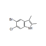 5-Bromo-6-chloro-2,3-dimethyl-1H-indole
