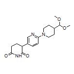 3-[6-[4-(Dimethoxymethyl)piperidin-1-yl]pyridin-3-yl]piperidine-2,6-dione