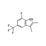 7-Fluoro-2,3-dimethyl-5-(trifluoromethyl)-1H-indole