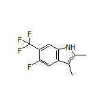 5-Fluoro-2,3-dimethyl-6-(trifluoromethyl)-1H-indole