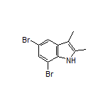 5,7-Dibromo-2,3-dimethyl-1H-indole