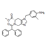 Methyl (S)-1-(4-Amino-3-methylbenzyl)-5-(2,2-diphenylacetyl)-4,5,6,7-tetrahydro-1H-imidazo[4,5-c]pyridine-6-carboxylate