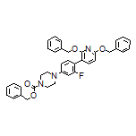 1-[4-[2,6-Bis(benzyloxy)pyridin-3-yl]-3-fluorophenyl]-4-Cbz-piperazine