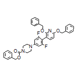 1-[4-[2,6-Bis(benzyloxy)pyridin-3-yl]-3,5-difluorophenyl]-4-Cbz-piperazine