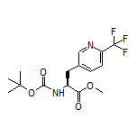 Methyl (S)-2-(Boc-amino)-3-[6-(trifluoromethyl)-3-pyridyl]propanoate