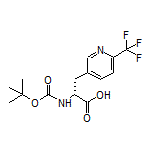 (R)-2-(Boc-amino)-3-[6-(trifluoromethyl)-3-pyridyl]propanoic Acid