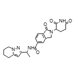 2-(2,6-Dioxopiperidin-3-yl)-1-oxo-N-[1-(4,5,6,7-tetrahydropyrazolo[1,5-a]pyridin-2-yl)ethyl]isoindoline-5-carboxamide