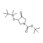 4-[(tert-Butyldimethylsilyl)oxy]-1-Boc-pyrrolidin-3-one