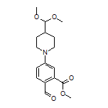 Methyl 5-[4-(Dimethoxymethyl)piperidin-1-yl]-2-formylbenzoate