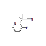 2-(3-Fluoropyridin-2-yl)-2-methylpropanenitrile