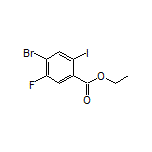 Ethyl 4-Bromo-5-fluoro-2-iodobenzoate