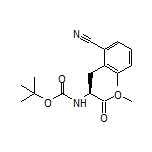 Methyl (S)-2-(Boc-amino)-3-(2-cyano-6-methylphenyl)propanoate