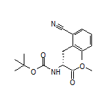 Methyl (R)-2-(Boc-amino)-3-(2-cyano-6-methylphenyl)propanoate