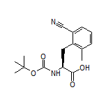 (S)-2-(Boc-amino)-3-(2-cyano-6-methylphenyl)propanoic Acid