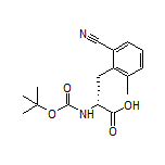 (R)-2-(Boc-amino)-3-(2-cyano-6-methylphenyl)propanoic Acid