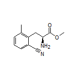 Methyl (S)-2-Amino-3-(2-cyano-6-methylphenyl)propanoate
