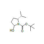 (5R)-1-Boc-5-isopropylpyrrolidin-2-ol