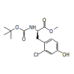 Methyl (R)-2-(Boc-amino)-3-(2-chloro-4-hydroxyphenyl)propanoate