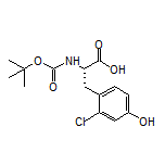 (S)-2-(Boc-amino)-3-(2-chloro-4-hydroxyphenyl)propanoic Acid