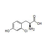 (S)-2-Amino-3-(2-chloro-4-hydroxyphenyl)propanoic Acid