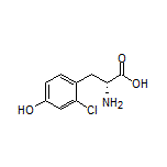(R)-2-Amino-3-(2-chloro-4-hydroxyphenyl)propanoic Acid