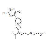 (R)-4-[6-(3,6-Dichloro-1,2,4-triazin-5-yl)-2,6-diazaspiro[3.4]octan-2-yl]-N-(2-methoxyethyl)-N,5-dimethylhexan-1-amine