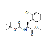 Methyl (S)-2-(Boc-amino)-3-(2-chlorophenyl)propanoate