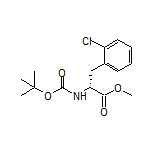 Methyl (R)-2-(Boc-amino)-3-(2-chlorophenyl)propanoate